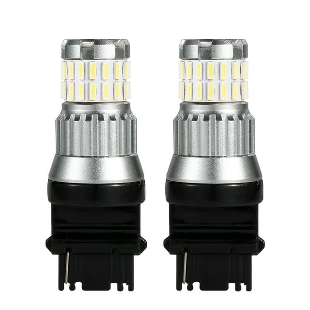 2 piezas luces de freno traseras parpadeantes Zulema Bombillas de repuesto Blanco 3157 Bombillas de faros de coche