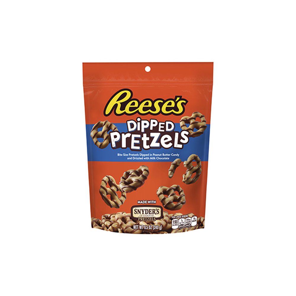 Reese's Dipped Pretzels, 8.5 Oz (Pack of 6)