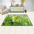 thumbnail image 3 of Coolnut Spring Plants Area Rug Pad 60 x 39 inch (5'x 3'3"), 100% Light Weight Polyester Fabric Floor Mat for Living Room Bedroom, 3 of 6