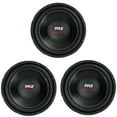 thumbnail image 1 of PYLE 12" 1600W 4Ohm DVC Black Car Stereo Audio Power Subwoofer Dual Coil(3 Pack), 1 of 8