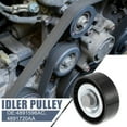 thumbnail image 2 of 4891596AC 4891720AA Car Accessory Drive Belt Idler Pulley Crankshaft Pulley for Chrysler Cirrus 07-10, 2 of 7