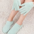 thumbnail image 2 of Guantes de spa hidratantes de gel de 4pcs y calcetines de piel seca agrietados para las mujeres chicas, 2 of 6