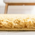 thumbnail image 6 of Unique Loom Davos Shag Collection Area Rug - Solid (10' x 14' 1" Rectangle Sun Yellow), 6 of 7