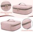 thumbnail image 4 of Bolsa de transporte para esmaltes de uñas Yarwo con capacidad para 36 botellas de 15 ml, 4 of 7