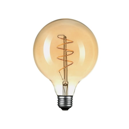

Globe Electric Oversized Round Vintage Edison Style 40W Equivalent Soft White (2200K) Dimmable LED Light Bulb 30683