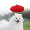 thumbnail image 4 of Juego de 3 Piezas de Sombrero de Lana para Perros Y Gatos Fernando Sombrero de gato ajustable, 4 of 8