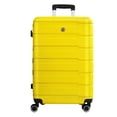 thumbnail image 3 of 28" Luggage Travel Suitcase with TSA Lock, Hardside Carry-on Luggage with Spinner Wheels, Carry On Luggage for Women Men Weekender, Yellow, 3 of 9