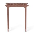 thumbnail image 4 of CQSXDA Wooden Arbor Wedding Arch with Rustic Finish, Trellis for Climbing Plants, 4 of 7