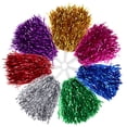 thumbnail image 2 of Nuobesty 14pcs animador de pomm pomm metálico animadora pomm pomm para eventos de deportes de equipo fiestas jugadores, 2 of 5
