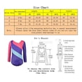 thumbnail image 3 of Gimnasia Ballet Leotardo de entrenamiento Ropa de baile Body Atlético Niños 5 (4-5Y), 3 of 8