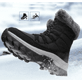 thumbnail image 6 of Women's Winter Snow Boots - Waterproof Platform Hiking Boots with Cotton-lined & Anti-Slip Sole, 6 of 7