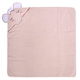 thumbnail image 2 of Juego de toallas con capucha Baby Essentials Pink Elephant 76 x 76 cm, 2 of 7