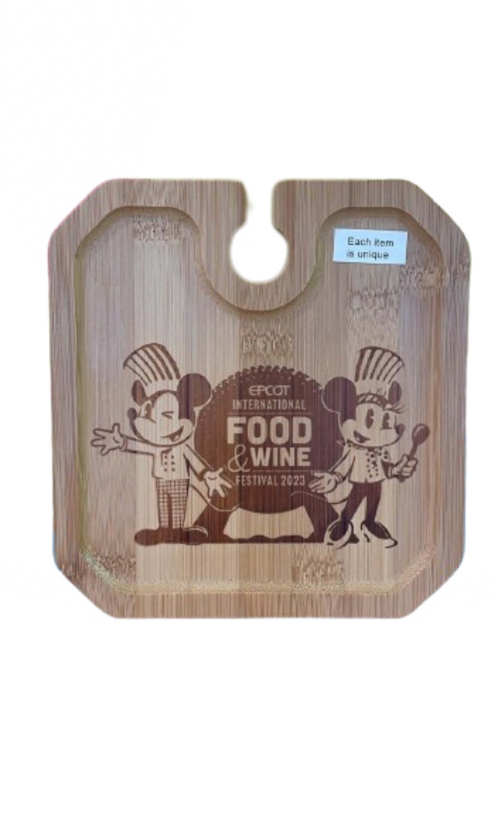 Disney Tupperware Box - 2023 Epcot Food and Wine Festival