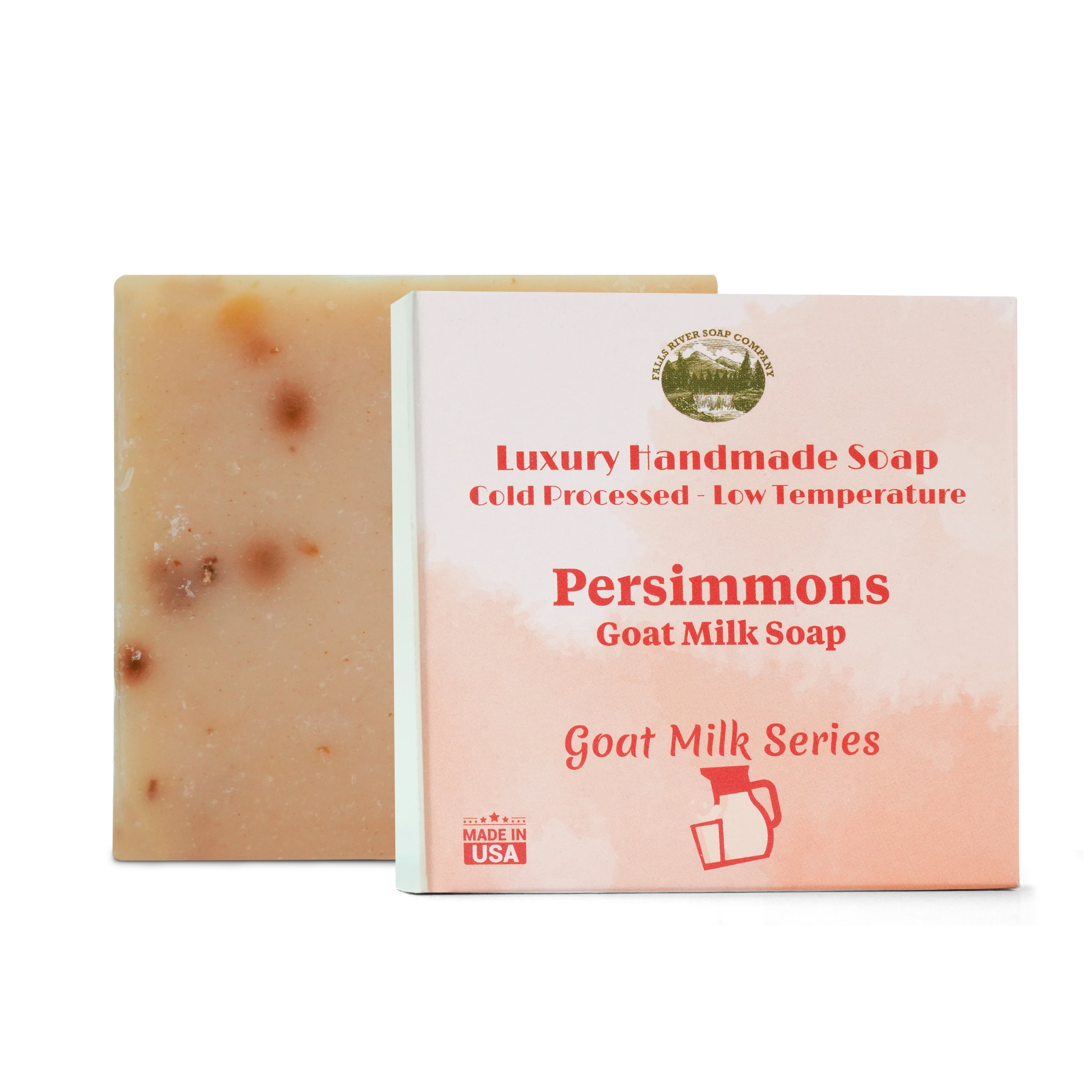 Persimmons 5 Oz Goat Milk Soap Bar Essential Oil Natural Soaps Great