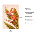 thumbnail image 2 of Bird of Paradise Flower - Hawai’i - Vintage Hawaiian Airbrush Art by Ted Mundorff c.1940s - 8 x 12 inch Vintage Metal Tin Sign, 2 of 4