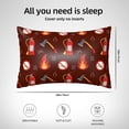 thumbnail image 6 of Easygdp Fire Extinguisher Pillowcase 20×30 inches, Throw Pillowcase with Invisible Zipper for Bedroom, Sofa, Office, 6 of 8