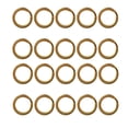 thumbnail image 1 of Bulk 20 Anillos Partidos de Latón de 15 Mm Y 20 Mm Llavero Gancho para Llavero Cierres de Sujeción, 1 of 6
