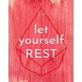 thumbnail image 2 of Jenner, Roya 20x24 White Modern Wood Framed Museum Art Print Titled - Let Yourself Rest, 2 of 4