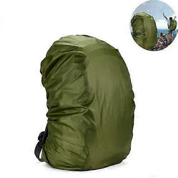 70L Waterproof Backpack Rain Cover, Mountaineering Bag Cover, School Bag Cover Triple Waterproof, Anti-Slip Cross Buckle Straps, Ultra Light and Compa