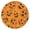 Halloween-526, variant on Halloween Pumpkin Festival Elastic Fitted Tablecloth 52 Inch Round - Washable Spooky Design Table Cover for Party Dining