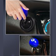 Car Ignition Starter Lever Decoration Onekey Start Button Cover Universally