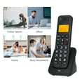 thumbnail image 6 of Expandable Cordless Phone Telephone With LCD Display Caller ID 50 Phone Book Memories Hands- Calls Conference Call 16 Languages Support 5 Handsets Connection Audio Boost For, 6 of 7