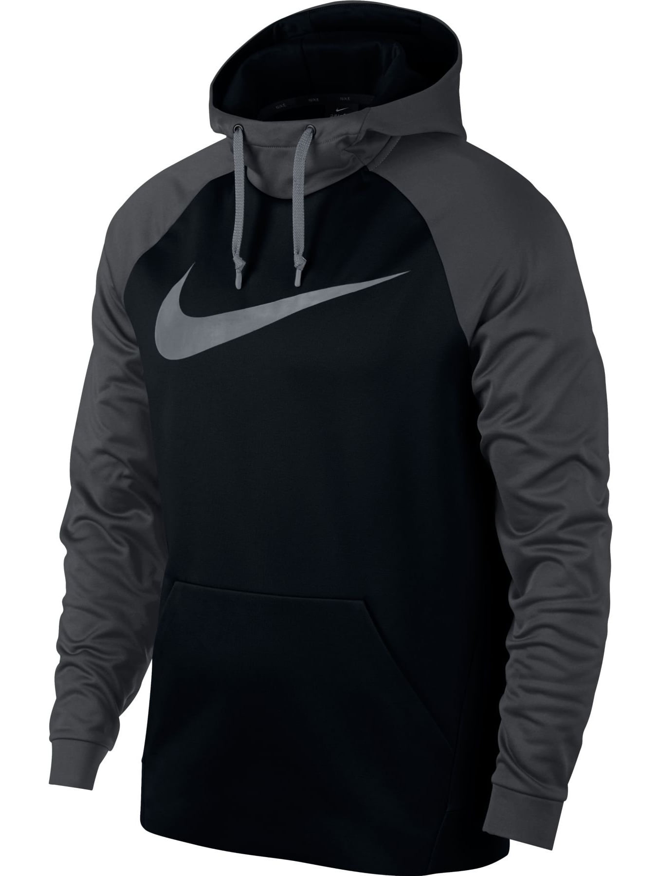 Nike - Nike 905659-010 : Mens Therma Club Logo Pull Over Hooded ...