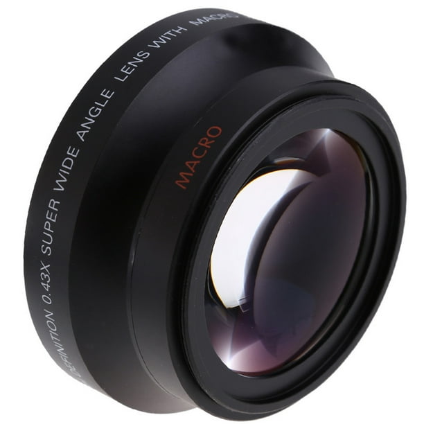 67mm Digital High Definition 0 43 Super Wide Angle Lens With Macro Japan Optics For Canon Rebel T5i T4i T3i 18 135mm 17 85mm And Nikon 18 105 70 300vr Walmart Com Walmart Com