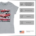 thumbnail image 6 of Ford Mustang Poster 1968 1969 1971 T-Shirt Legendary Performance American Classic Muscle Car Licensed Women's Tee, 6 of 7