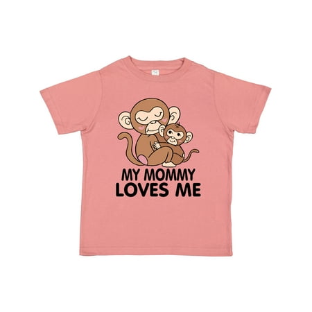 

Inktastic My Mommy Loves Me Gift Toddler Boy or Toddler Girl T-Shirt