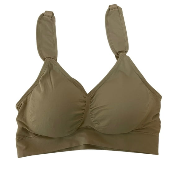 Comme Vu à la Télé Dream par Genie Bra Soutien-Gorge Sans Couture avec Rembourrage Réglable Nude-Moyen (Buste 35-37)