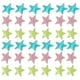 thumbnail image 3 of 100 Uds. Pegatinas de estrellas coloridas pegatinas de pared que brillan pegatinas de pared de estrellas de plástico parche calcomanía Kits de decoración para fiestas color 3.8 CM 70 piezas Kearding HA004699-06, 3 of 6