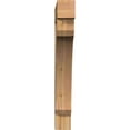 thumbnail image 2 of Ekena Millwork 6"W x 38"D x 46"H Legacy Block Rough Sawn Bracket, Western Red Cedar, 2 of 4