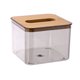 thumbnail image 2 of Xihbxyly Ofertas Del Día Ofertas Relámpago Hoy Liquidación Prime Caja de Pañuelos Escandinava con Cubierta de Tablero Compuesta, Caja de Cajón para Mesa de Café, Caja de Cajón Transparente para Resta, 2 of 5