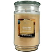 Mainstays Buttercream Cheesecake Scented Single-Wick Jar Candle, 20oz