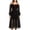 Brown, variant on Plus Size Halloween Dress for Women Cold Shoulder Lace Up Long Sleeve Mesh Gown Costume Party