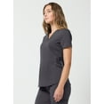 thumbnail image 4 of Scrubstar Ultimate Women’s Antimicrobial Welt Pocket V-Neck Scrub Top, Sizes XS–3XL, 4 of 9