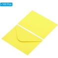 TRAHOOMini Envelopes, 100 Pack Mini Gift Card Business Card Envelope