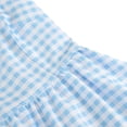 thumbnail image 4 of Vestido Corto de Verano de las Mujeres de Malla de Manga Corta Bordado Vestido de Pastel Retro, Vestido Ligero Casual para la Fiesta Y las Vacaciones, 4 of 9