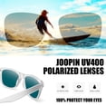 thumbnail image 3 of Gafas de sol Joopin Oversized Square Polarized UV400 Matte Clear, 3 of 6