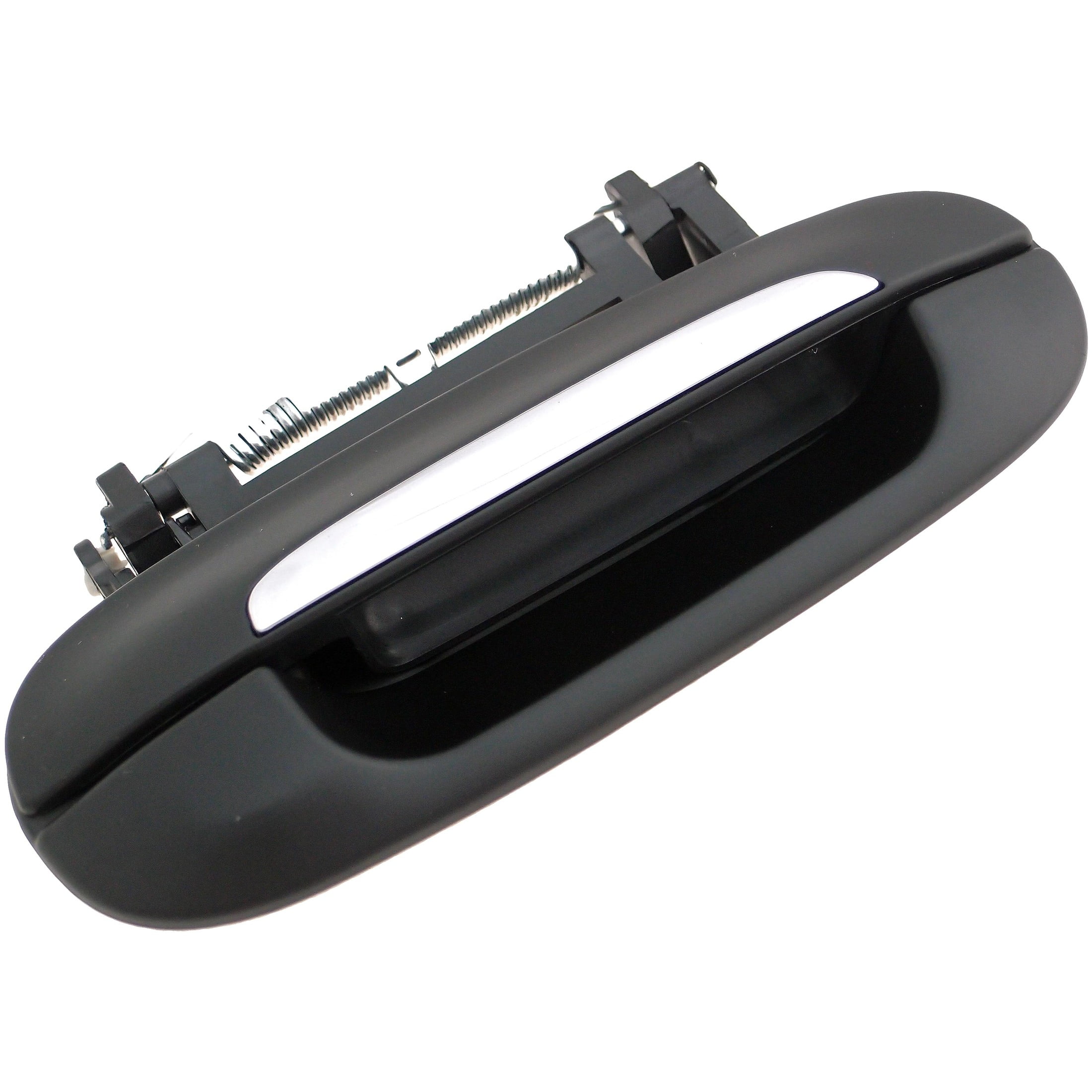 Dorman 83350 Exterior Door Handle for Specific Cadillac Models, Black With Chrome Insert