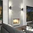 thumbnail image 3 of Artika Strike Modern Outdoor Wall Light, Black, 3 of 8