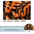 thumbnail image 2 of Squirrel Non-Slip Polyester Office Mat, Door Rug, Indoor Mat - Machine Washable, 2 of 6