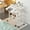 White, variant on QinaQin Mobile Mini Standing Desk, Height Adjustable with Wheels, Suitable for Home, School Or Workplace
