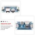 thumbnail image 3 of Ethernet Hub Expansion Board with 3 USB 1.1/2.0 10/100M RJ45 RTL8152B Chip Indicator Lights Compatible for Raspberry Pi B+ / 2B / 3B / 3B+ /4B/ Zero / Zero W / Zero WH, 3 of 8