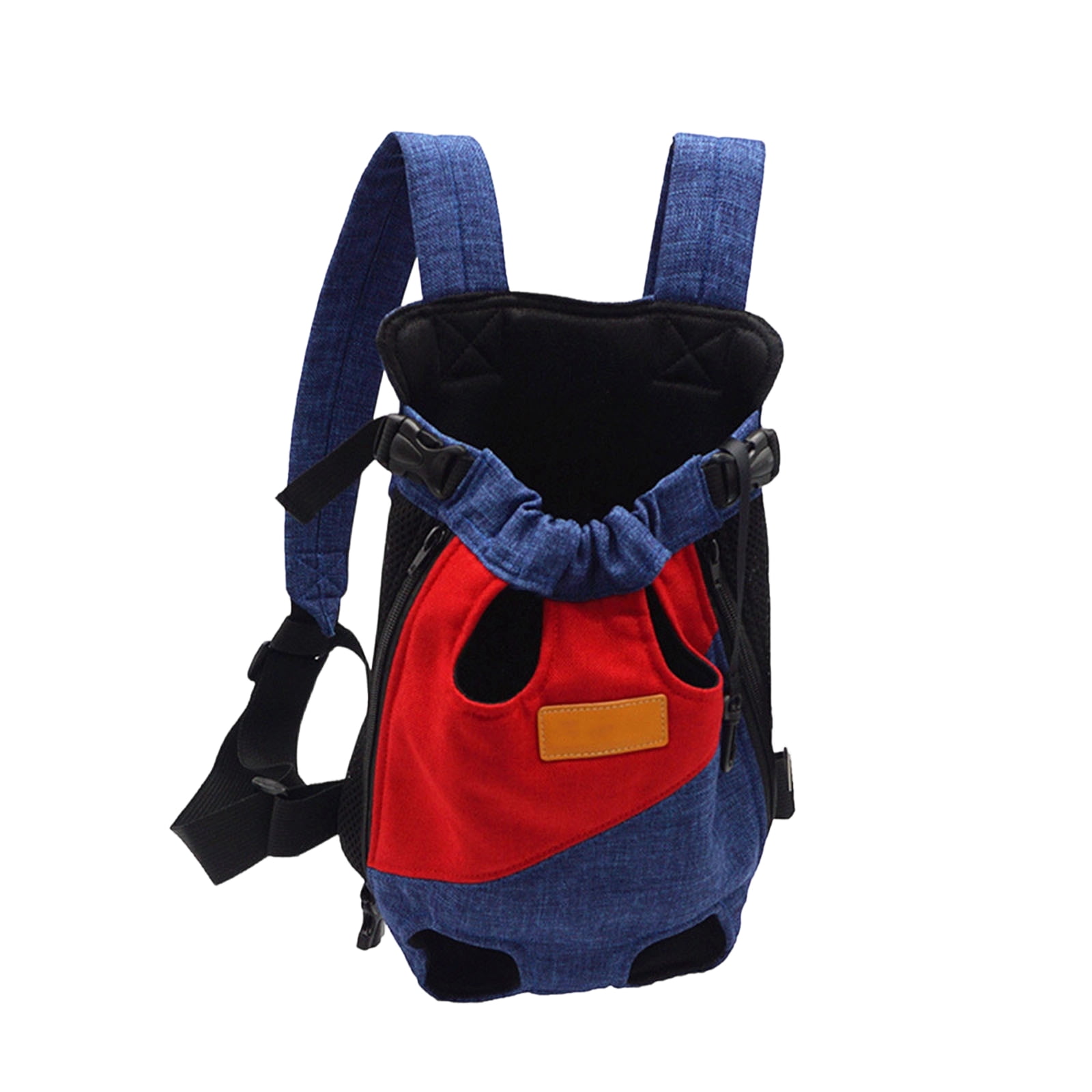 Lightweight Pet Backpack Carrier for Small Dogs & Cats - Easy-Fit Adjustable Straps, Basic Legs-Out Design, Durable for Daily Use (Fits Pets Under 15lb)