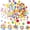 Multicolor, variant on 300g White Mosaic Tiles for Crafts, TGY 10mm ~20mm 5 Sizes Round Iridescent Glass Tiles for DIY Craft Art, Flowerpots, Vases, Cups, Garden Decor Mosaic Supplies (Multicolor)