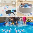 thumbnail image 5 of 100 PCS Ball Pit Balls Toddlers Play Ball 2.16-inch Ocean Balls Baby Toys Macaron Mixed Color Pool Party Decoration (Pink, Blue, Green), 5 of 5