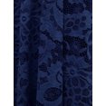 thumbnail image 6 of Market In The Box Women Lace Dress Hi-Lo Maxi Formal Cocktail Wedding Party Dress, 6 of 6