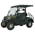 thumbnail image 4 of Massimo Buck 450X Side by Side UTV 4 Seat, Golf Cart EFI 4 Stroke 352cc/25 HP with Touchscreen - Green, 4 of 16